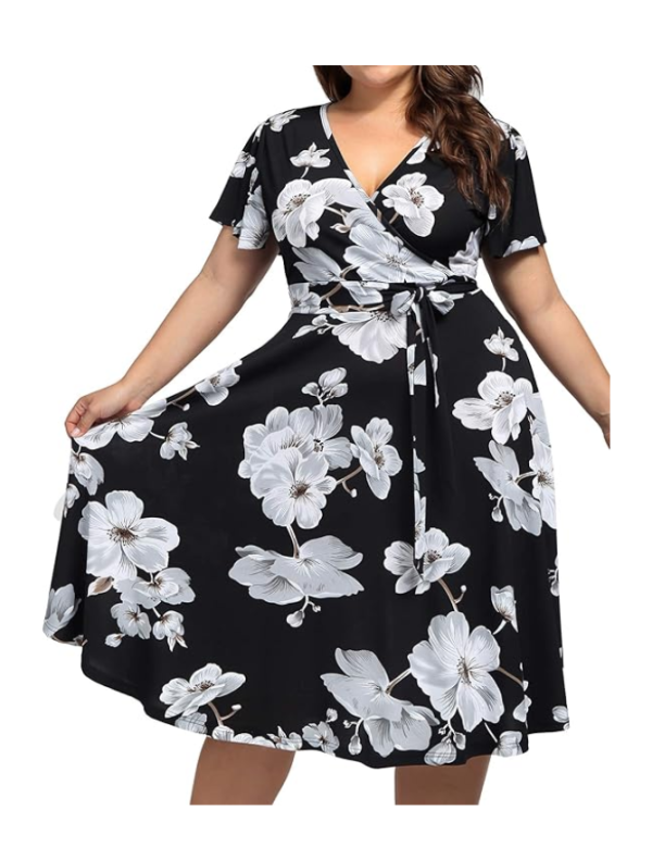 Floral Plus-Size